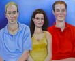 Kunstwerk Portret van een familie