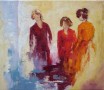 Kunstwerk drie dames - 0553 -