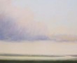 landschap met wolk Kunstwerk landschap met wolk