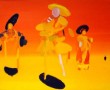 The three painters Kunstwerk The three painters