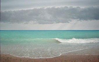 Blauwe zee, grijzelucht (99) Blauwe zee, grijzelucht (99)