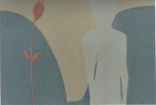 bergwand met silhouet bergwand met silhouet