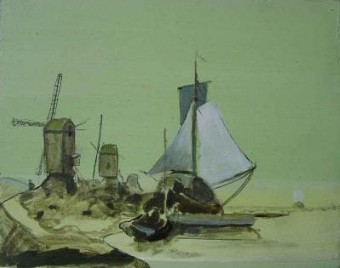 19e eeuws landschap 19e eeuws landschap