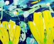 ~ 2 Gele Tulpen - acrylverf op linnen - (40x60) ~ Kunstwerk ~ 2 Gele Tulpen - acrylverf op linnen - (40x60) ~