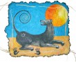Ancient panther Kunstwerk Ancient panther