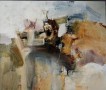 Warm licht Kunstwerk Warm licht