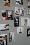 Is important, view of wall with photographs. Kunstwerk Is important, view of wall with photographs.