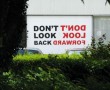 Don't look forward, Don't look back Kunstwerk Don't look forward, Don't look back