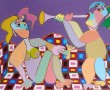 Muzikale verleiding Kunstwerk Muzikale verleiding
