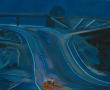 cuatrocaminos (nacht) Kunstwerk cuatrocaminos (nacht)