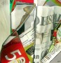 'yesterdays news'  Kunstwerk 'yesterdays news'