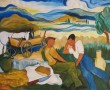 The rest of the farmer Kunstwerk The rest of the farmer