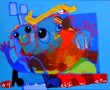 Mama en ikke zwaaien Kunstwerk Mama en ikke zwaaien