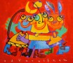 Indianen verhalen 6 Kunstwerk Indianen verhalen 6