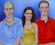 Portret van een familie Kunstwerk Portret van een familie