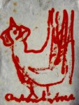 ~ Kip - olieverf op papier (40x30) ~ ~ Kip - olieverf op papier (40x30) ~