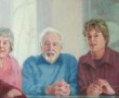 Familie portret Kunstwerk Familie portret