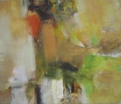 Geel schilderij Geel schilderij