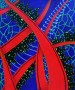 stad bij nacht Kunstwerk stad bij nacht