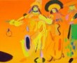 Una donna e quattro uomini Kunstwerk Una donna e quattro uomini