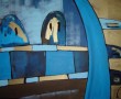 Gold n Bleu Kunstwerk Gold n Bleu