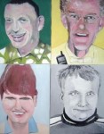 Vier Portretten