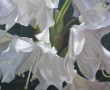 witte rodondendron Kunstwerk witte rodondendron