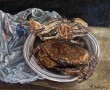 Krabben Kunstwerk Krabben