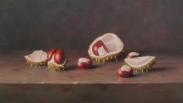 Stilleven met kastanjes Stilleven met kastanjes