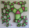 Kunstwerk puzzle boom van Pythagoras nr 10
