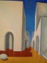 verlaten labyrint Kunstwerk verlaten labyrint