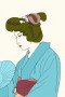 Sprankeltje in kimono Kunstwerk Sprankeltje in kimono