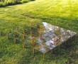 Glazen Veld Kunstwerk Glazen Veld