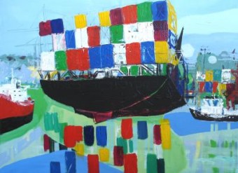 Containerschip Containerschip