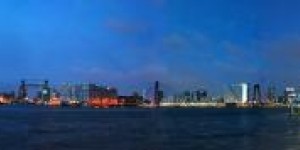 Rotterdam in the morning Rotterdam in the morning