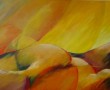 De zon van Sienna Kunstwerk De zon van Sienna