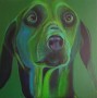 Groene Tekkel Kunstwerk Groene Tekkel