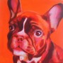 Oranje Puck Kunstwerk Oranje Puck