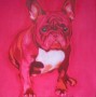 Rose Bulldog Kunstwerk Rose Bulldog