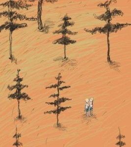 verloren zwierven ze door het bos verloren zwierven ze door het bos