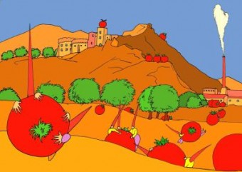 Een tomatenfabriek Een tomatenfabriek