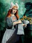 Sakia als Flora1 Kunstwerk Sakia als Flora1
