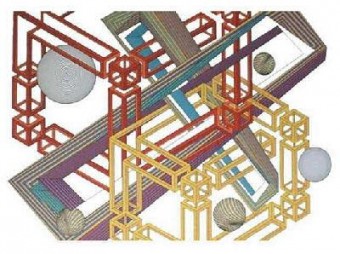 Metamorphosis of a Einstein cube