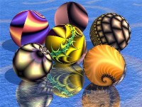 Yellow balls floating down the river isala Yellow balls floating down the river isala