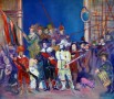 Hommage aan rembrandt van Rijn 1606/2006 Kunstwerk Hommage aan rembrandt van Rijn 1606/2006