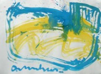 ~ boot (blauw-geel) ~ ~ boot (blauw-geel) ~