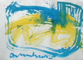 ~ boot (blauw-geel) ~ ~ boot (blauw-geel) ~