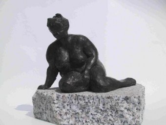Marie zittend Marie zittend