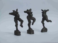dansende zwangere vrouw, klein  dansende zwangere vrouw, klein