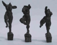 dansende vrouw, klein dansende vrouw, klein
